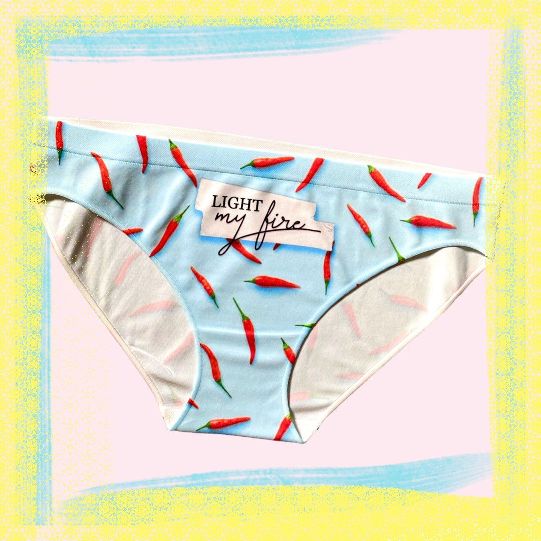Slip con stampa Peperoncini